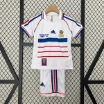 Maglia Francia Seconda Bambino Retro 1998 Maglia Francia Seconda Bambino Retro 1998