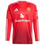 Thailandia Maglia Manchester United Prima ML 2024/2025 Thailandia Maglia Manchester United Prima ML 2024/2025