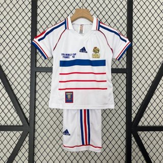 Maglia Francia Seconda Bambino Retro 1998