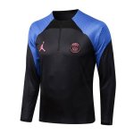 Felpa PSG Top 2023 Nero Blu 6 Felpa PSG Top 2023 Nero Blu 6