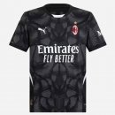 Thailandia Maglia AC Milan Portiere 2024/2025 Nero Grigio